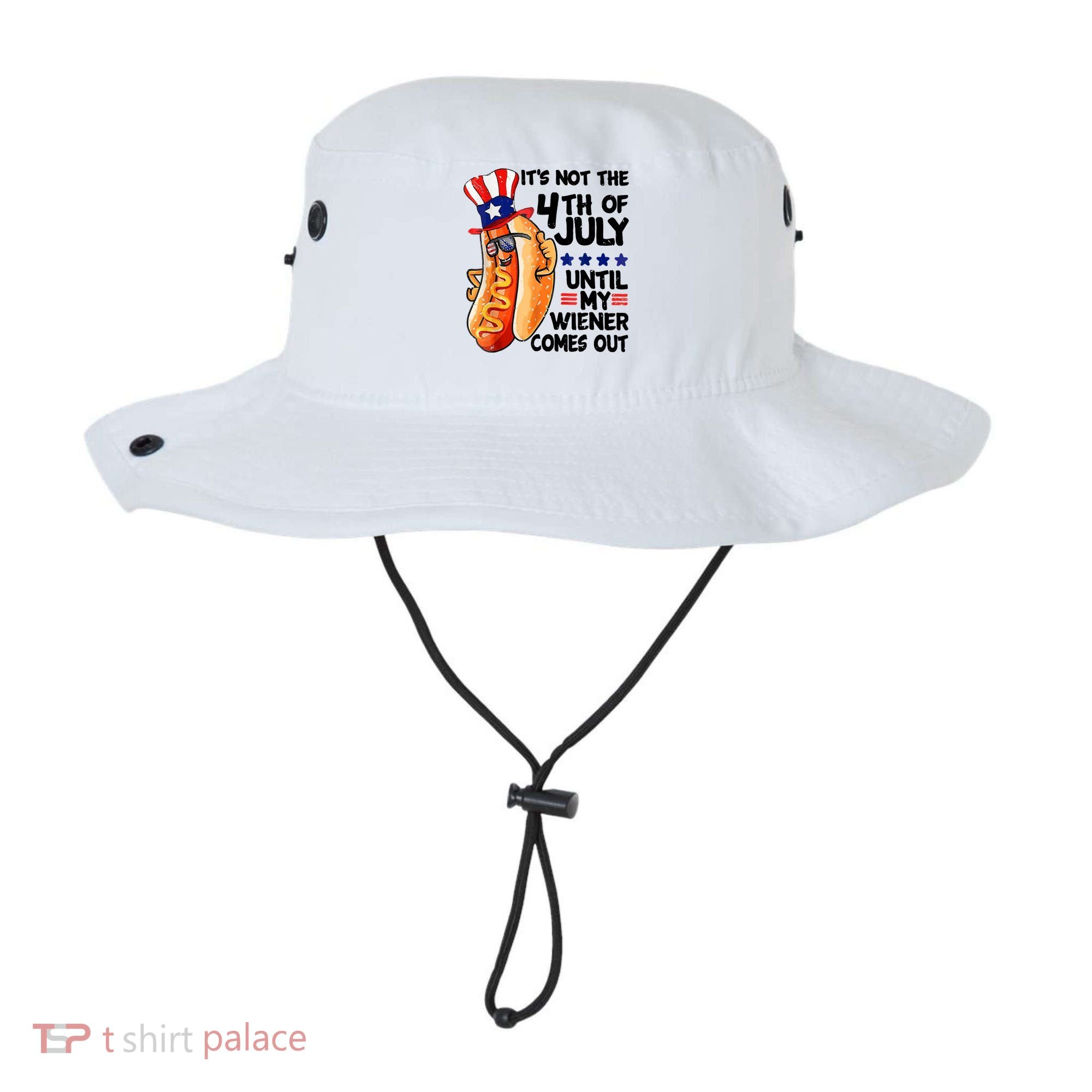 Its Not The 4th Of July Until My Weiner Comes Out Bucket Hat