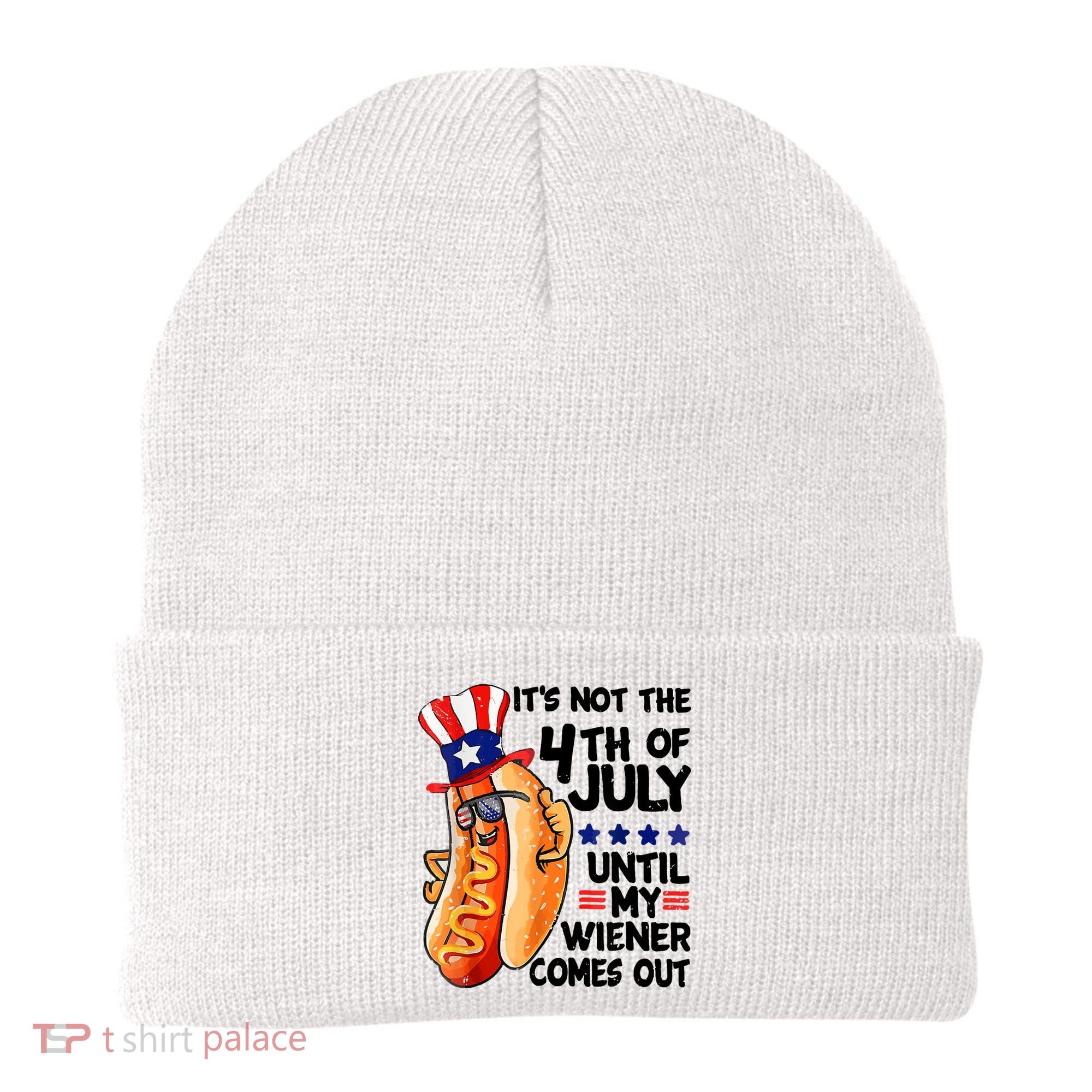 Its Not The 4th Of July Until My Weiner Comes Out Beanie