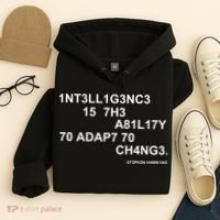 Intelligence is the Ability to Accept Change March For Science Code Hoodie thumb 4