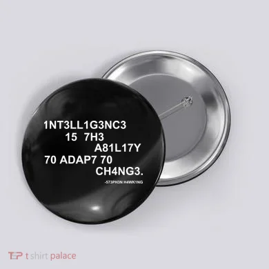 Intelligence is the Ability to Accept Change March For Science Code Button