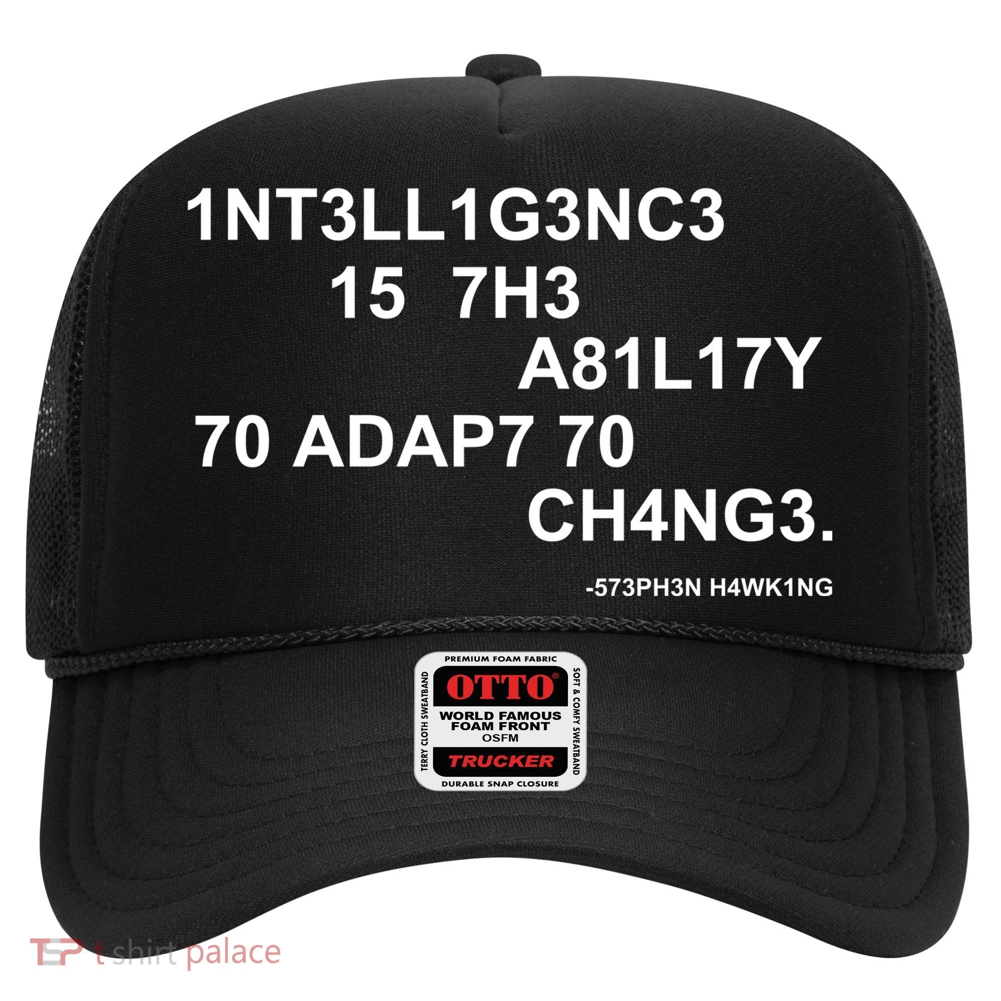 Intelligence is the Ability to Accept Change March For Science Code Hat