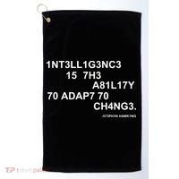Intelligence is the Ability to Accept Change March For Science Code Golf Towel thumb 0