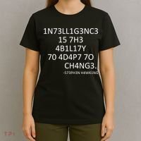 Intelligence Is The Ability To Adapt To Change Smart T-Shirt thumb 4