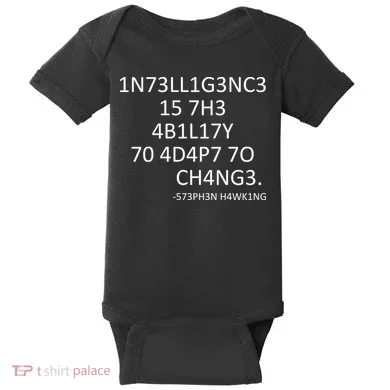 Intelligence Is The Ability To Adapt To Change Smart Baby Bodysuit