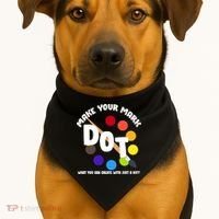 International Dot Day September 15 USA-Made Doggie Bandana thumb 1