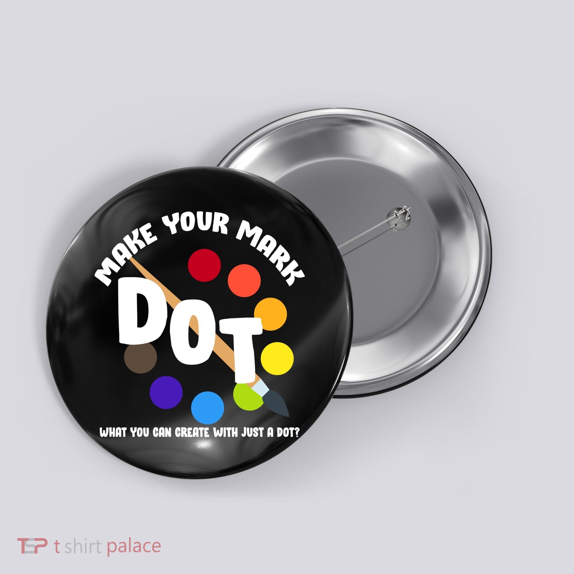 International Dot Day September 15 Button