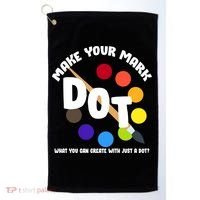 International Dot Day September 15 Golf Towel thumb 0