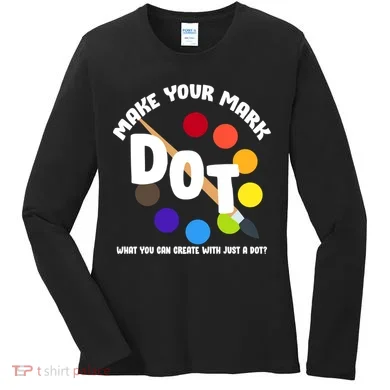 International Dot Day September 15 Women's Long Sleeve Shirt