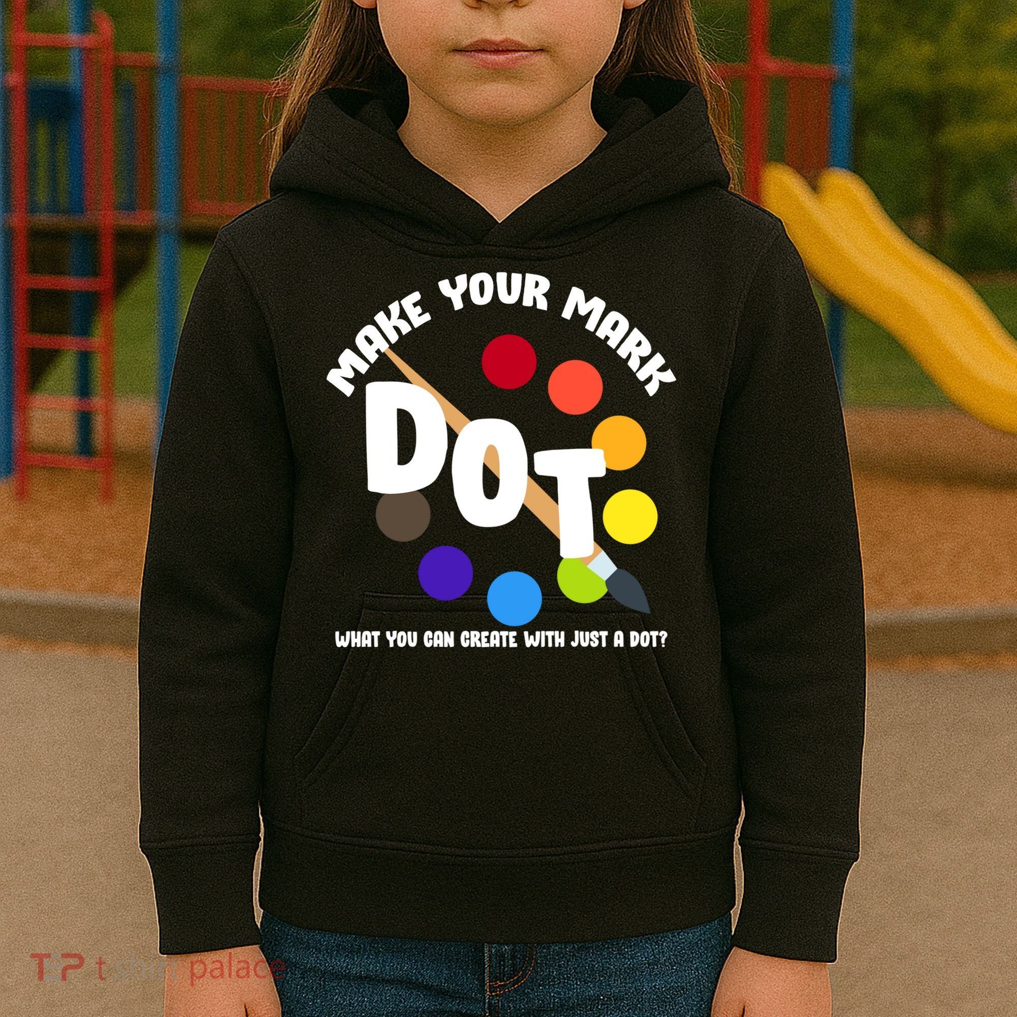 International Dot Day September 15 Kids Hoodie
