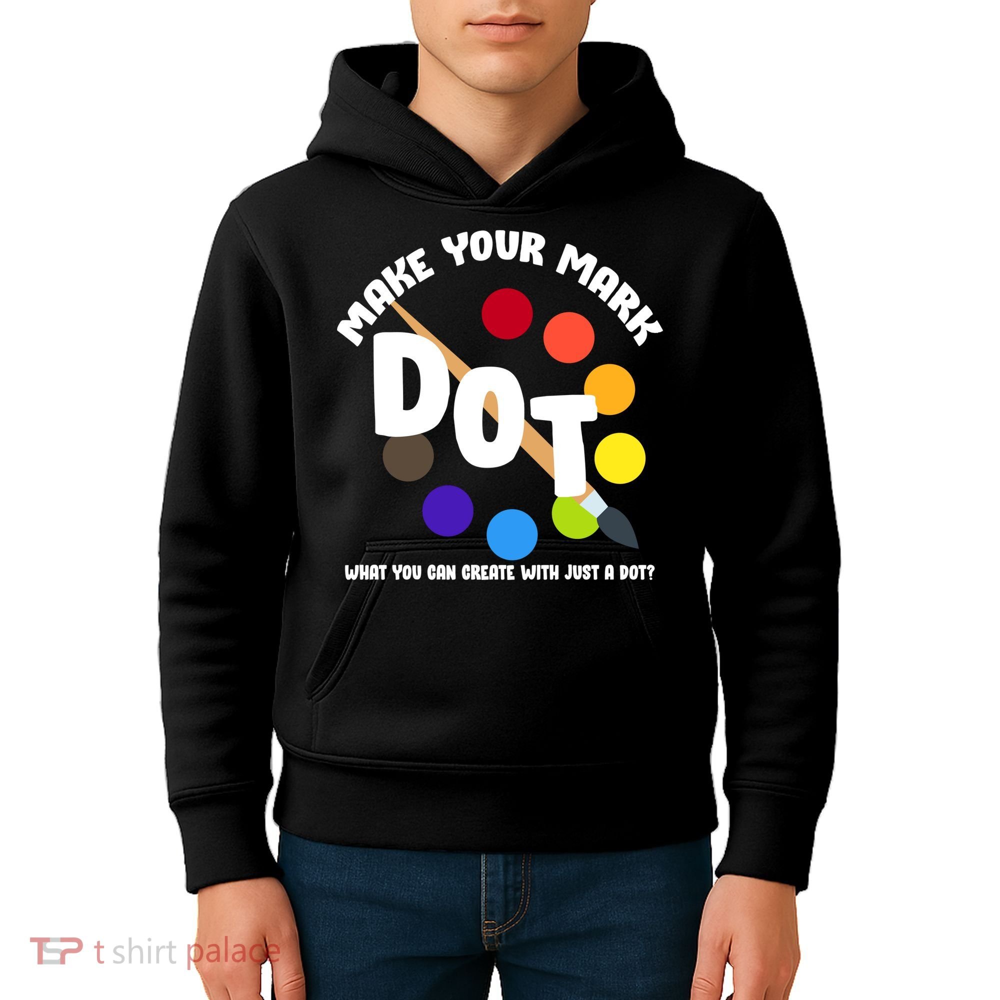 International Dot Day September 15 Kids Hoodie