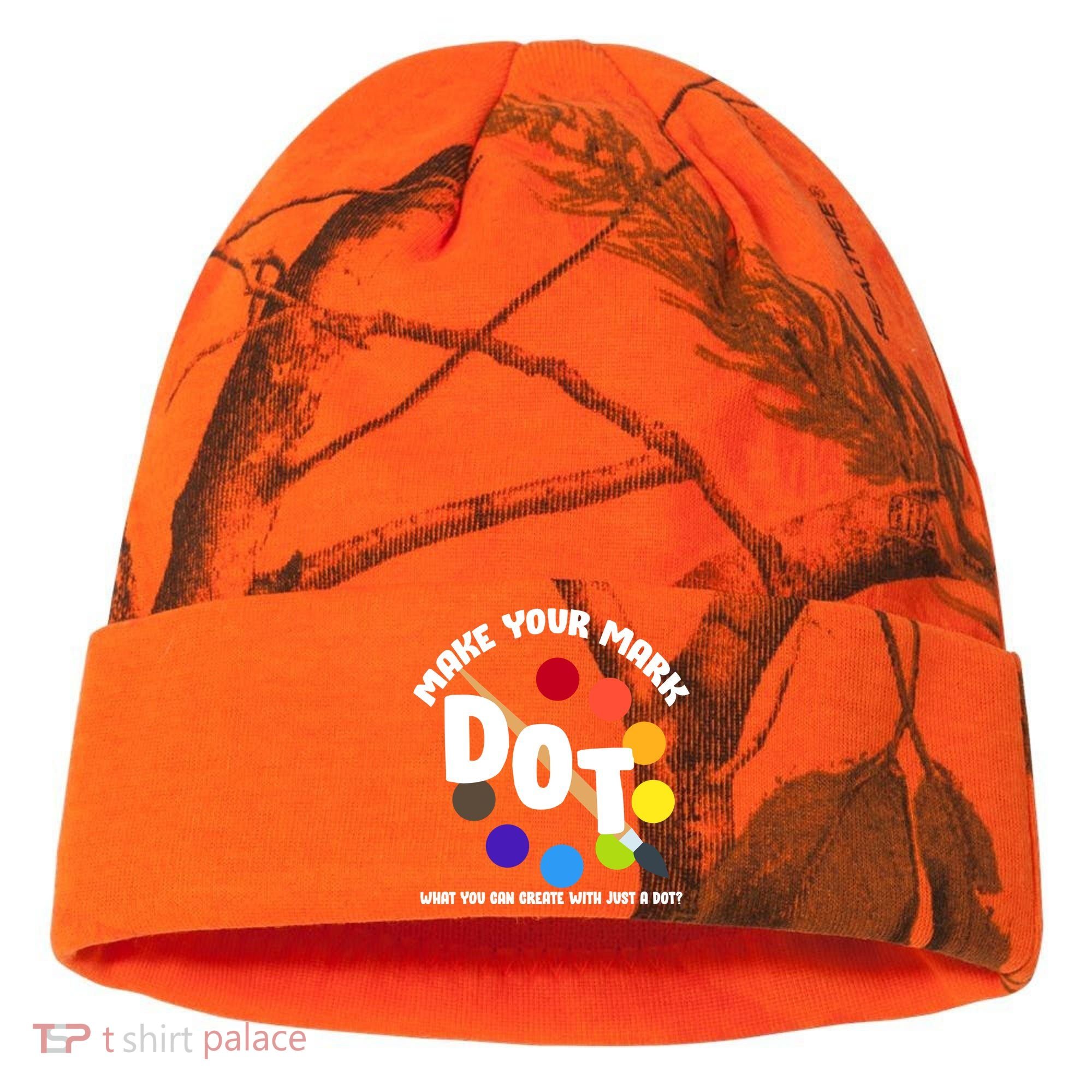 International Dot Day September 15 Kati Licensed 12" Camo Cuffed Beanie