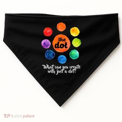 International Dot Day What Can You Create USA-Made Doggie Bandana