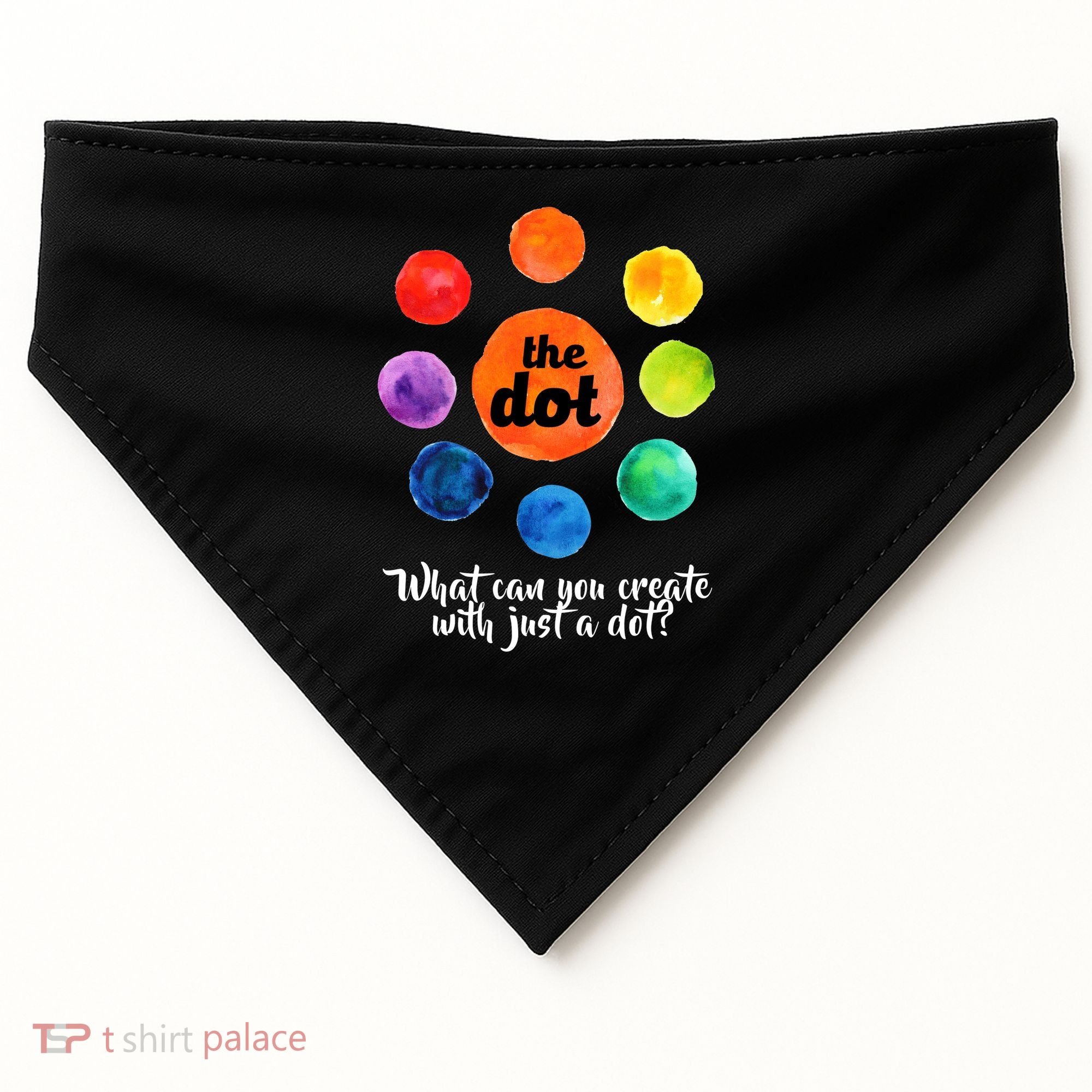 International Dot Day What Can You Create USA-Made Doggie Bandana
