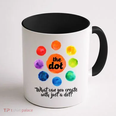 International Dot Day What Can You Create Coffee Mug back
