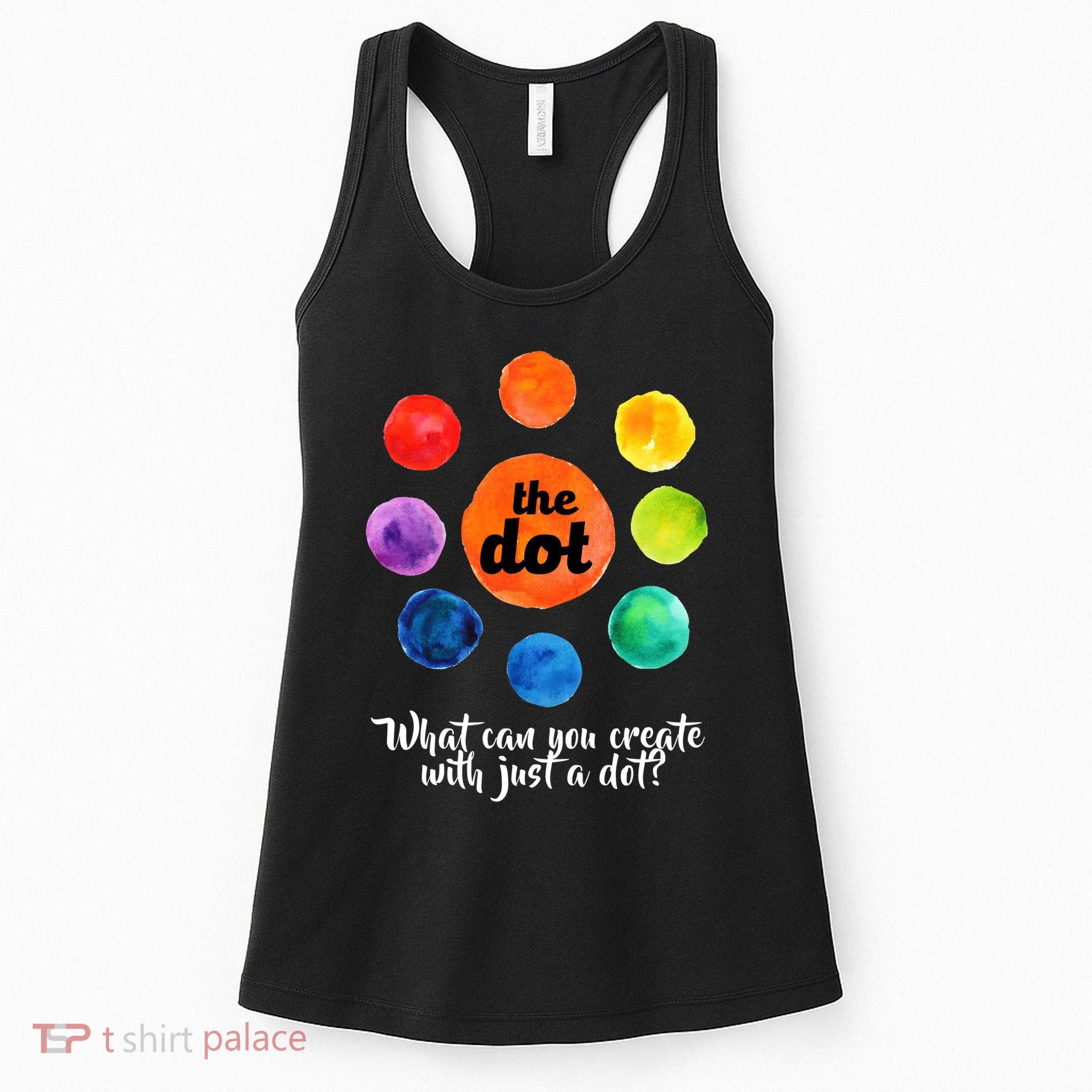 International Dot Day What Can You Create Women's Tank Top