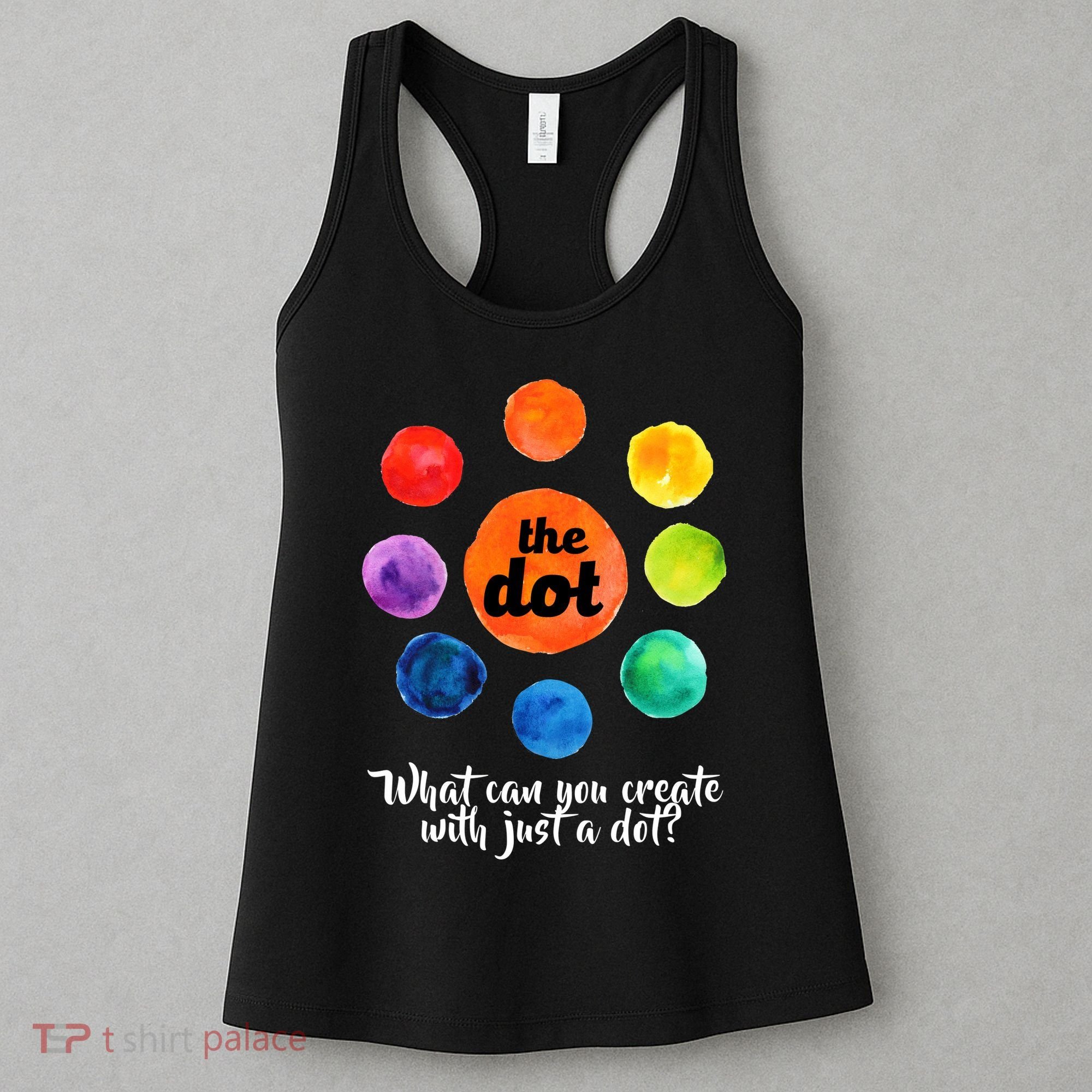 International Dot Day What Can You Create Women's Tank Top