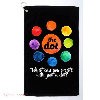 International Dot Day What Can You Create Golf Towel
