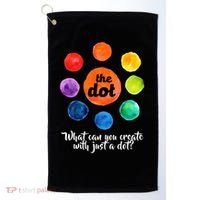 International Dot Day What Can You Create Golf Towel thumb 0