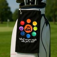 International Dot Day What Can You Create Golf Towel thumb 2