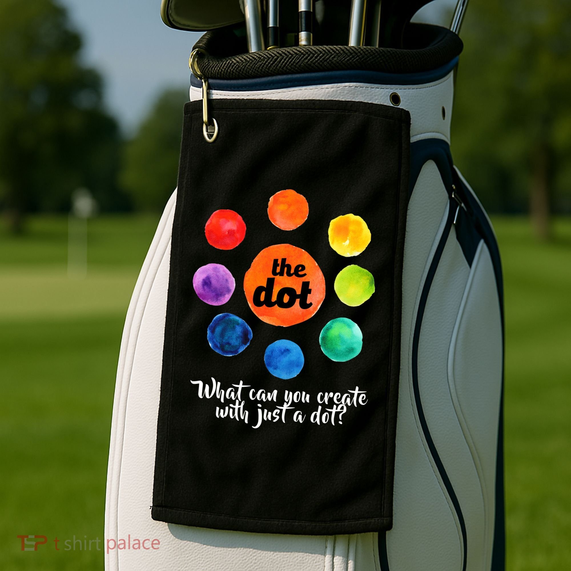International Dot Day What Can You Create Golf Towel