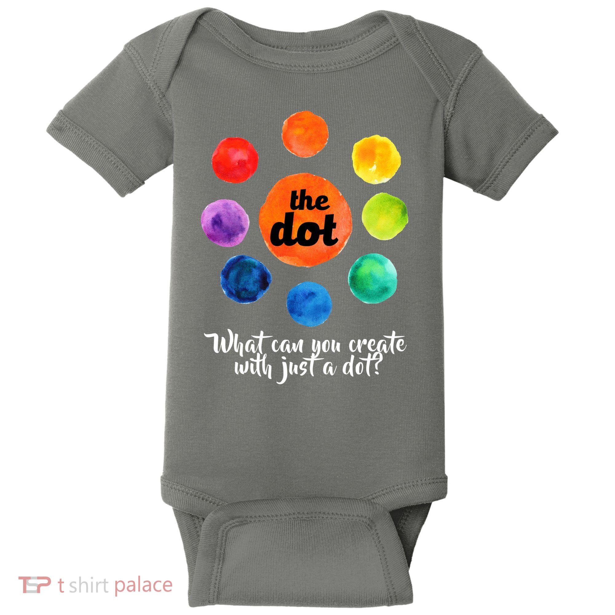 International Dot Day What Can You Create Baby Bodysuit