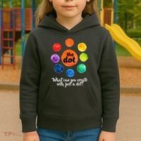 International Dot Day What Can You Create Kids Hoodie thumb 3
