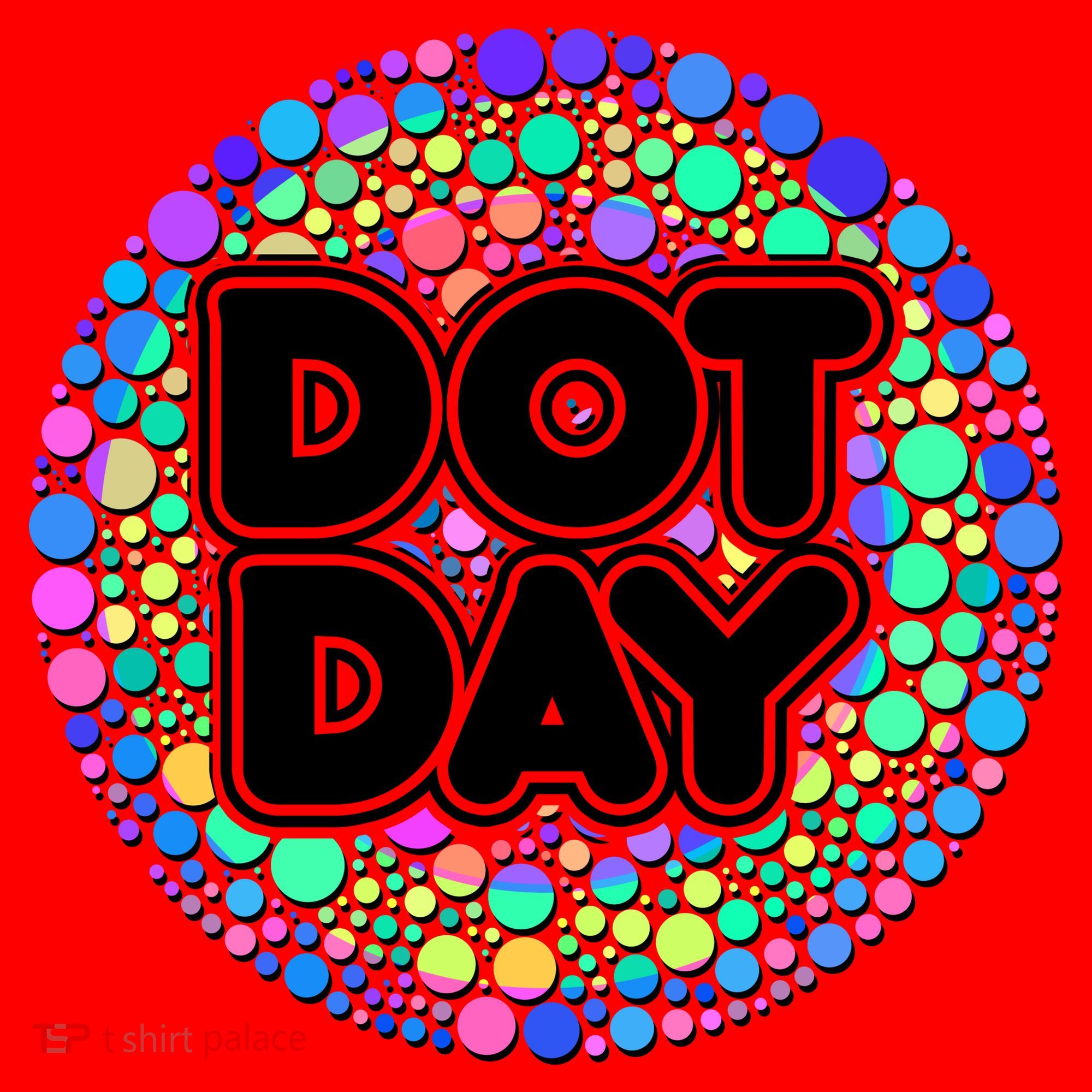 International Polka Dot Day Santa Hat