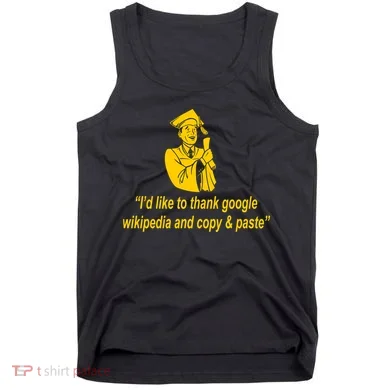 Internet Graduate Tank Top