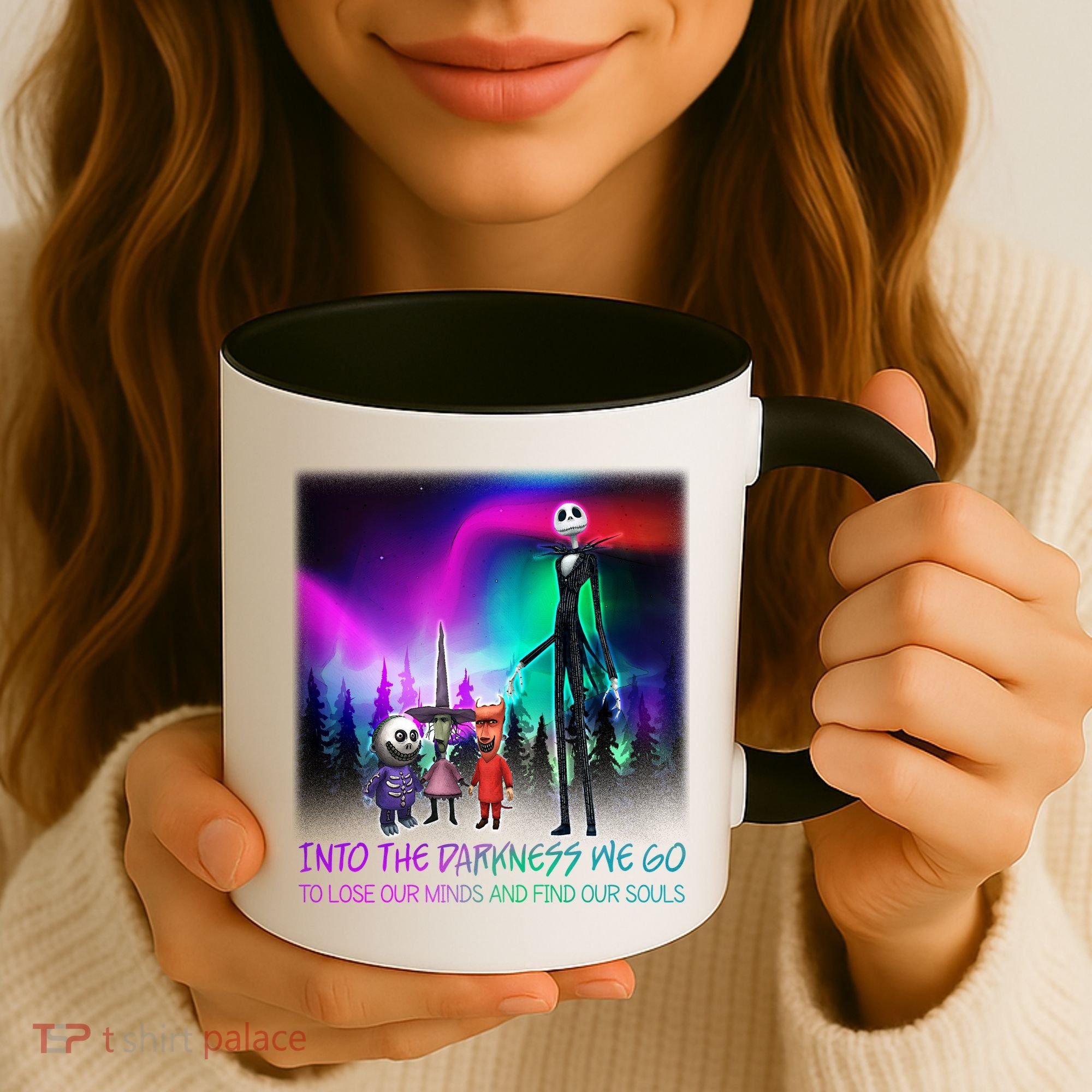 Into The Darkness We Go Coffee Mug