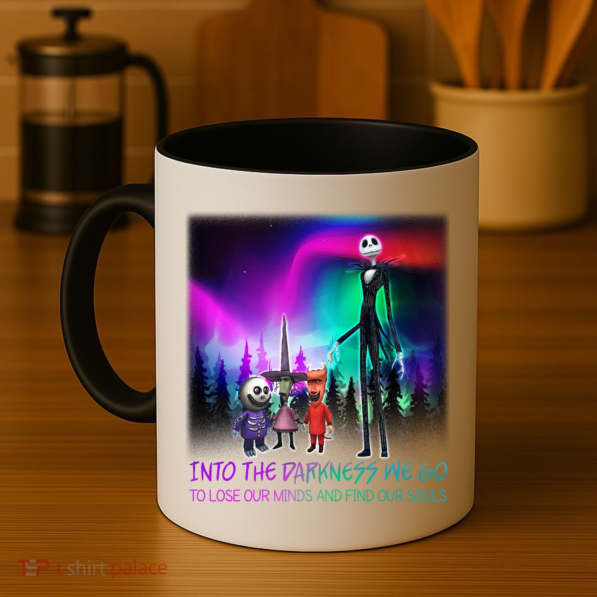 Into The Darkness We Go Coffee Mug