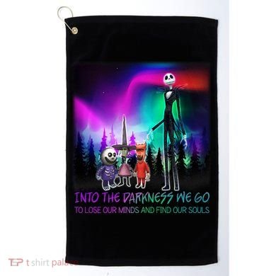 Into The Darkness We Go Golf Towel