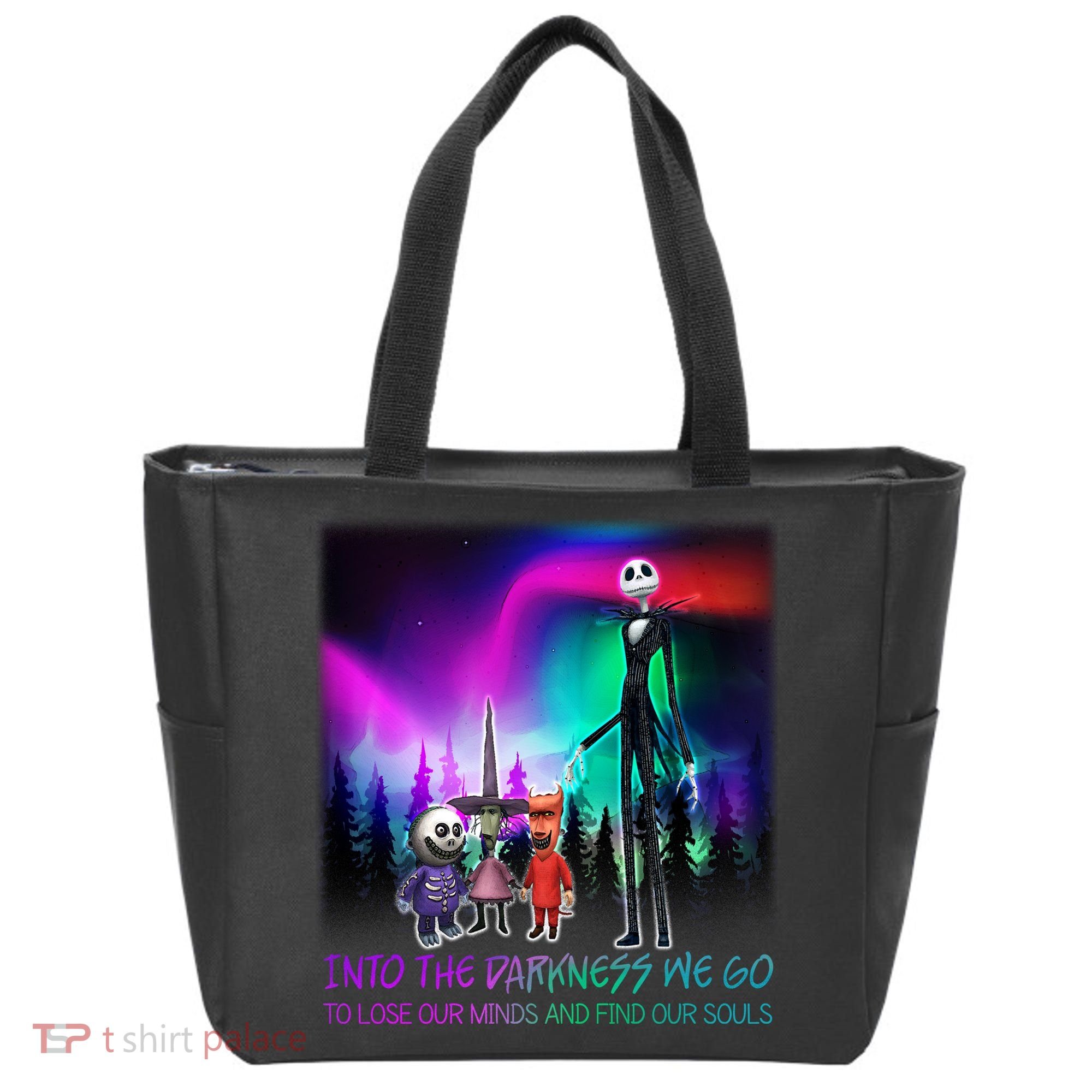 Into The Darkness We Go Tote Bag