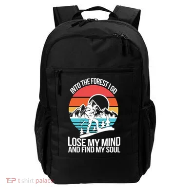 Into The Forest I Go Backpack