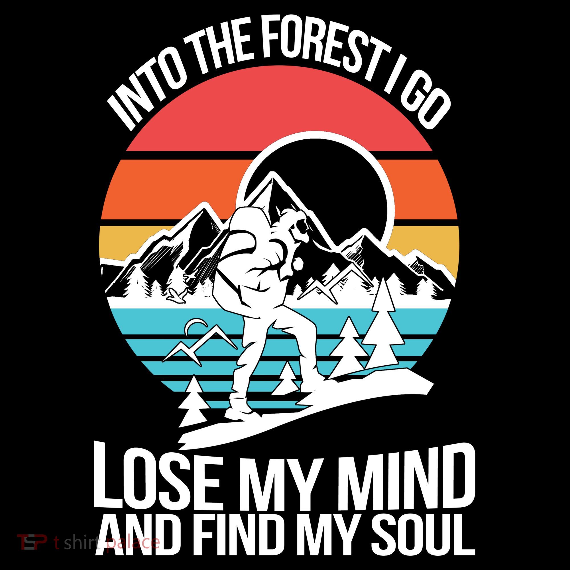 Into The Forest I Go Backpack