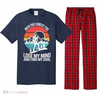 Into The Forest I Go Pajama Set