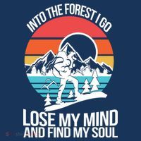 Into The Forest I Go Mousepad thumb 1