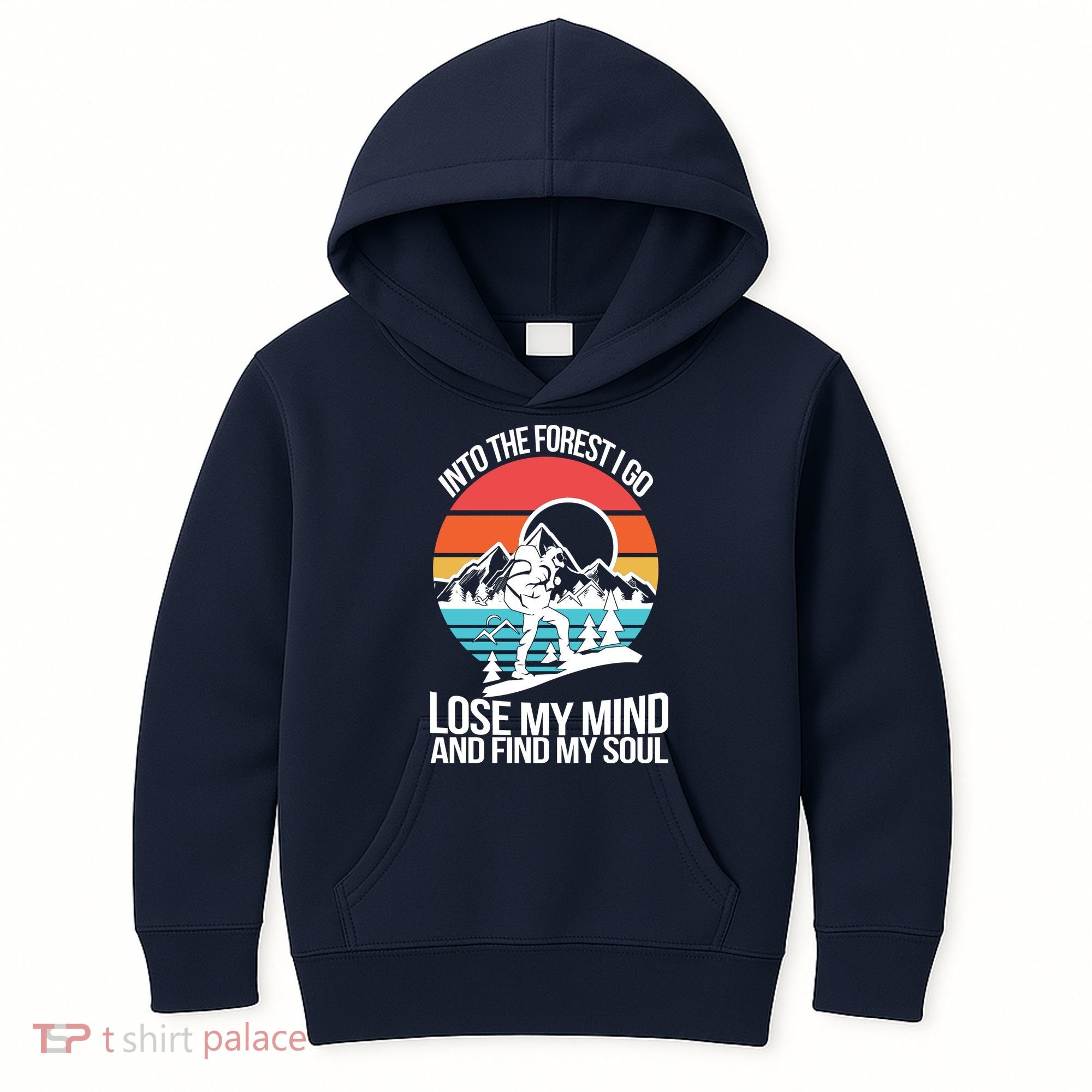 Into The Forest I Go Kids Hoodie