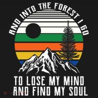 Into The Forest I Go To Lose My Mind And Find My Soul Bucket Hat thumb 4