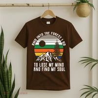 Into The Forest I Go To Lose My Mind And Find My Soul T-Shirt thumb 2