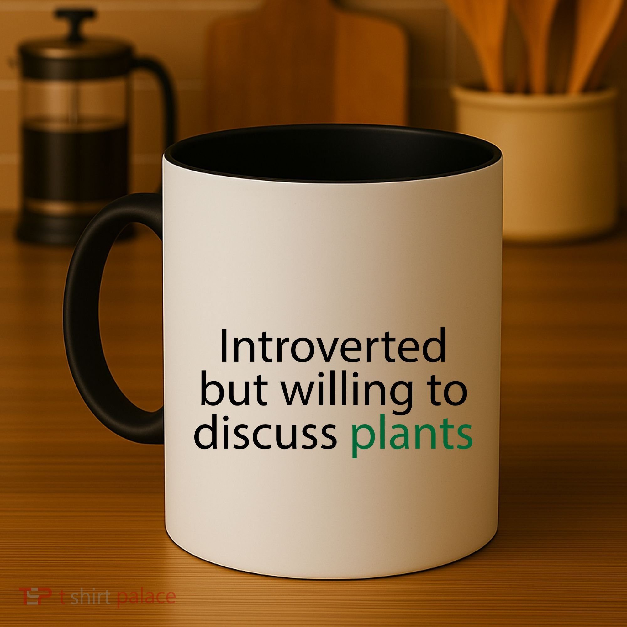 Introverted But Willing To Discuss Plants Coffee Mug