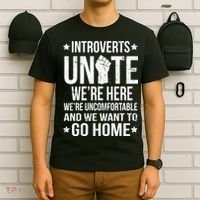 Introverts Unite T-Shirt thumb 6