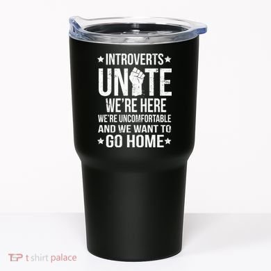 Introverts Unite Tumbler