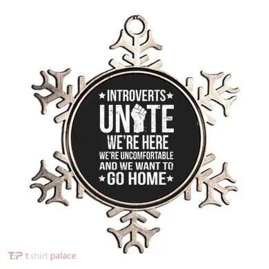 Introverts Unite Ornament