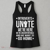 Introverts Unite Women's Tank Top thumb 3