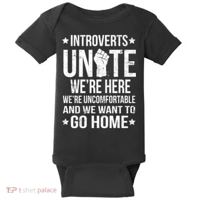 Introverts Unite Baby Bodysuit
