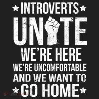 Introverts Unite Golf Towel thumb 3