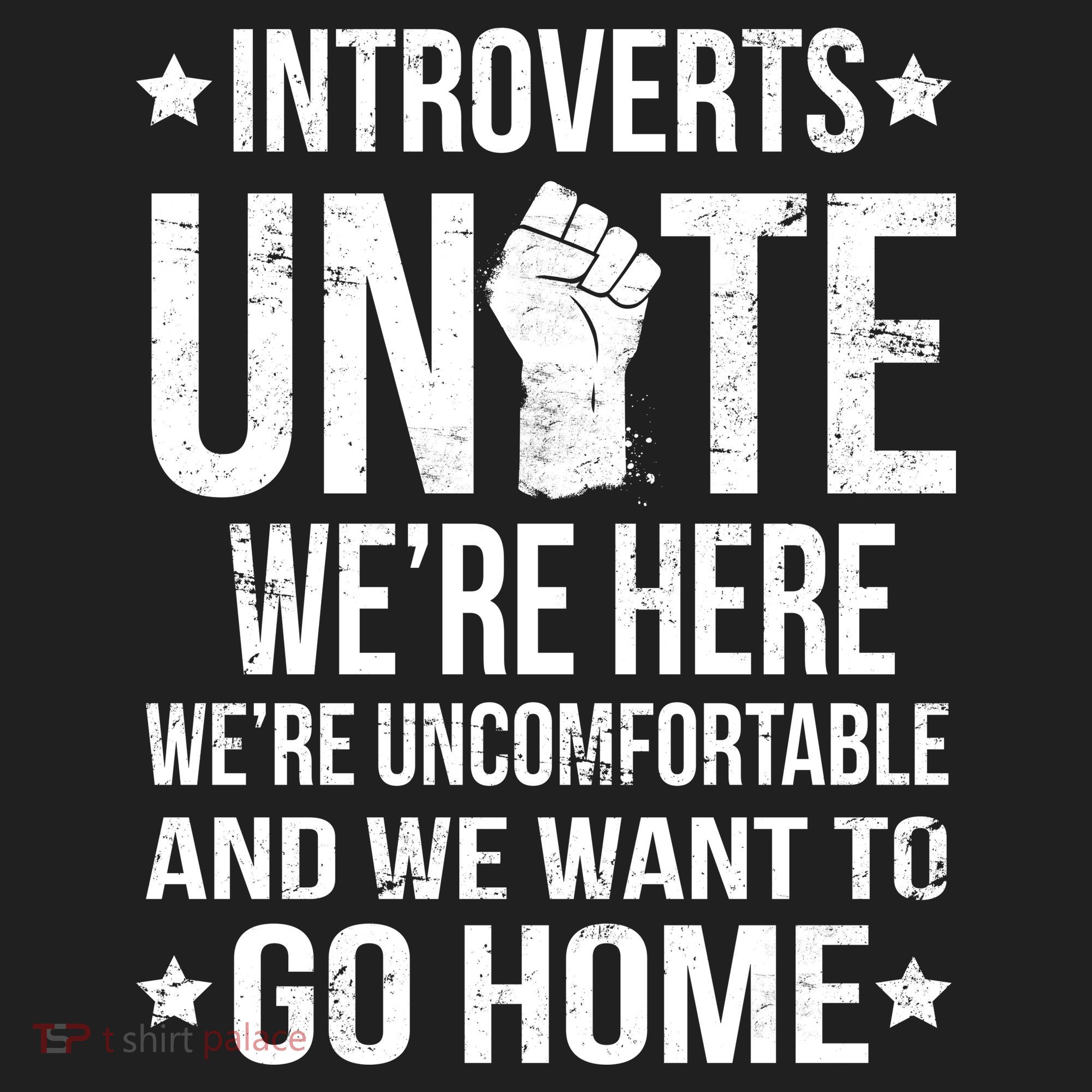Introverts Unite Golf Towel