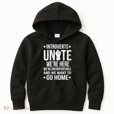Introverts Unite Kids Hoodie