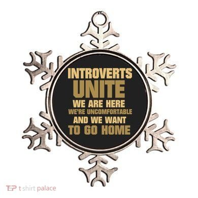 Introverts Unite We Want To Go Home Ornament