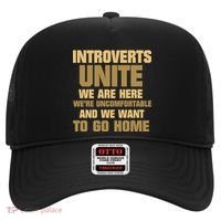 Introverts Unite We Want To Go Home Hat thumb 0